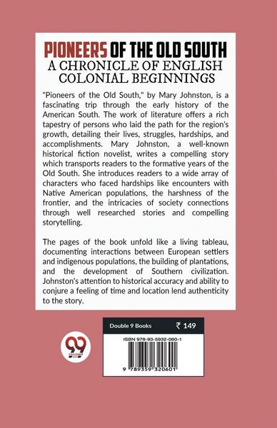 Produktbild: Pioneers Of The Old South a Chronicle Of English Colonial Beginnings
