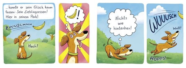 Produktbild: Mini Comics. Als der Dackel die Banane sah ...