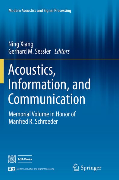 Produktbild: Acoustics, Information, and Communication