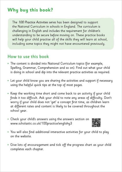Produktbild: National Curriculum English Practice Book for Year 3