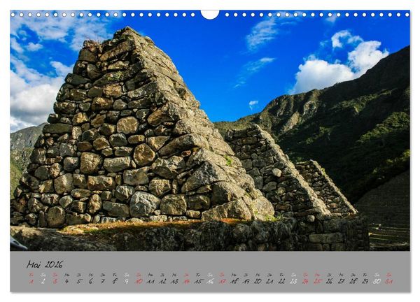 Produktbild: Peru 2026 (Wandkalender 2026 DIN A3 quer), CALVENDO Monatskalender
