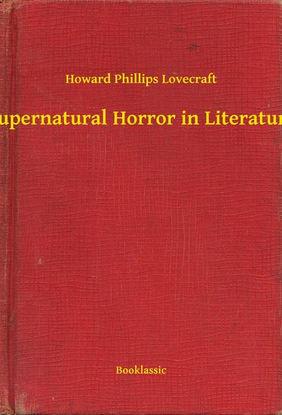 Produktbild: Supernatural Horror in Literature