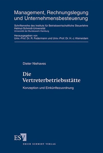 Produktbild: Die Vertreterbetriebsst&auml;tte