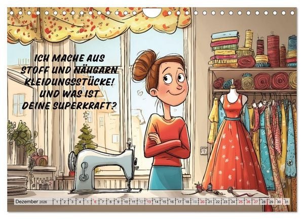 Produktbild: Fr&ouml;hlich eingef&auml;delt (Wandkalender 2026 DIN A4 quer), CALVENDO Monatskalender