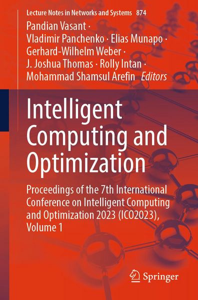 Produktbild: Intelligent Computing and Optimization