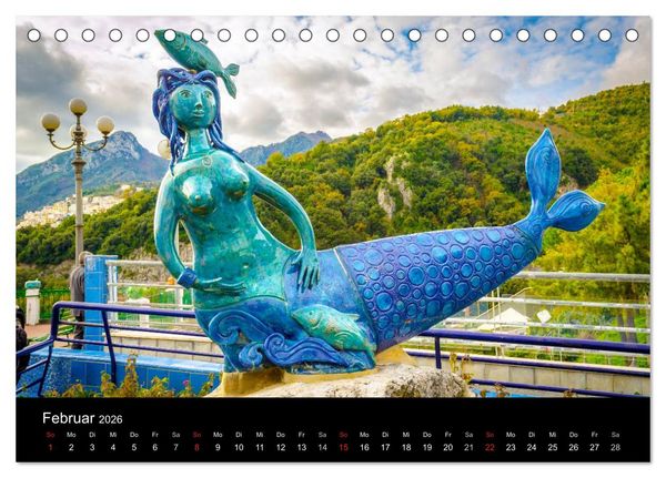 Produktbild: Vietri sul Mare an der Amalfik&uuml;ste (Tischkalender 2026 DIN A5 quer), CALVENDO Monatskalender