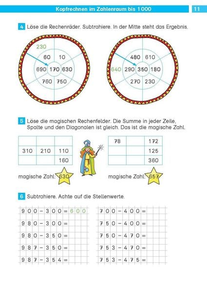 Produktbild: Die Mathe-Helden: Kopfrechnen 4. Klasse