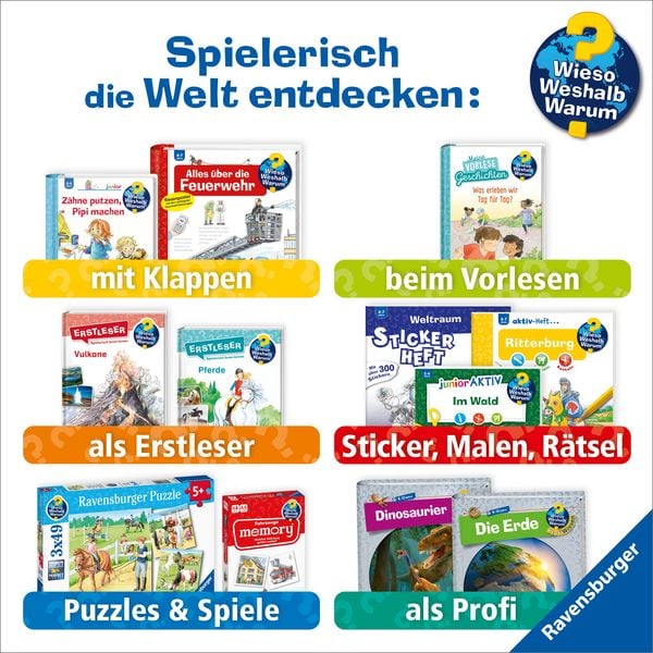 Produktbild: Wieso? Weshalb? Warum? Band 11 - Wir entdecken die Ritterburg