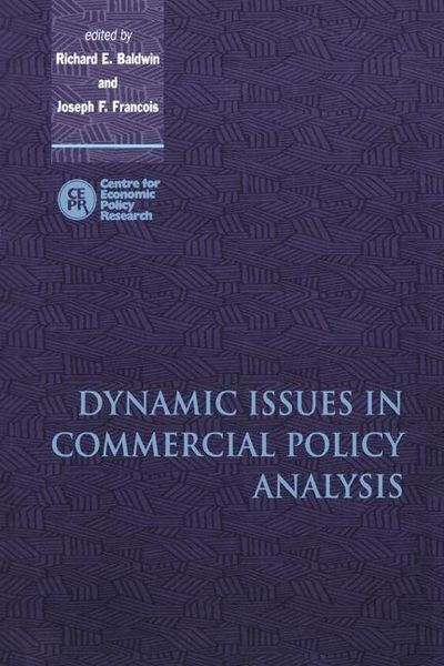 Produktbild: Dynamic Issues in Applied Commercial Policy Analysis