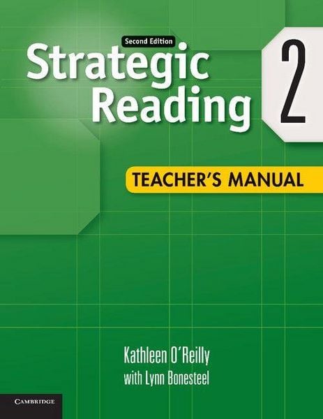 Produktbild: Strategic Reading Level 2 Teacher's Manual