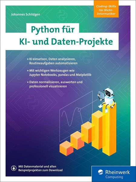 Produktbild: Python f&uuml;r KI- und Daten-Projekte