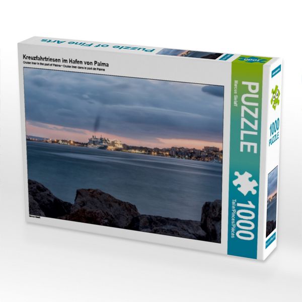 Kreuzfahrtriesen im Hafen von Palma (Puzzle)