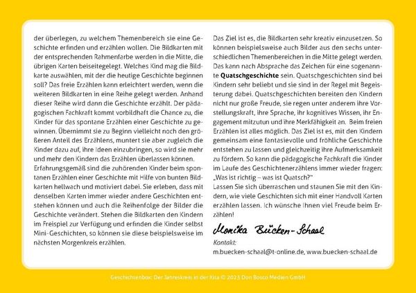 Produktbild: Geschichtenbox: Der Jahreskreis in der Kita