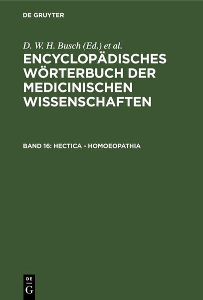 Produktbild: Hectica - Homoeopathia