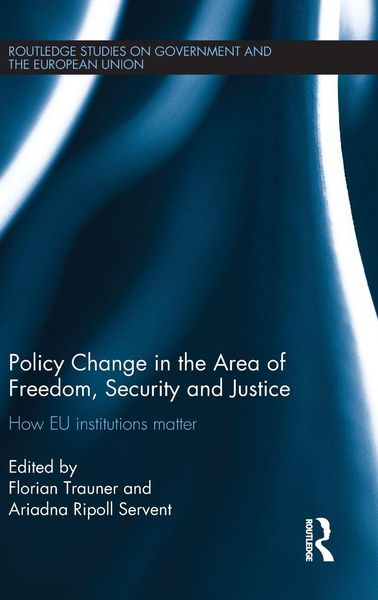Produktbild: Policy change in the Area of Freedom, Security and Justice