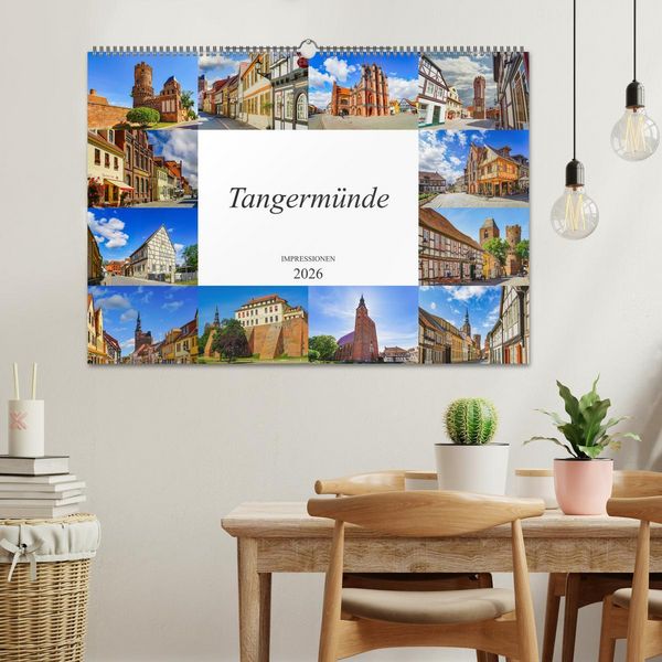 Produktbild: Tangerm&uuml;nde Impressionen (Wandkalender 2026 DIN A2 quer), CALVENDO Monatskalender