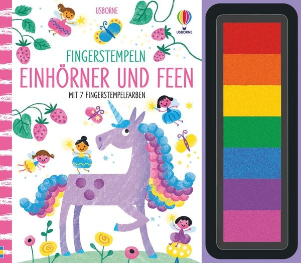 Produktbild: Fingerstempeln: Einh&ouml;rner und Feen