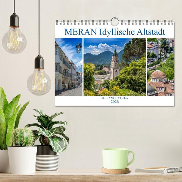 Produktbild: MERAN Idyllische Altstadt (Wandkalender 2026 DIN A4 quer), CALVENDO Monatskalender
