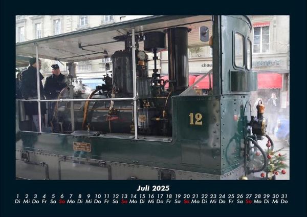 Produktbild: Z&uuml;ge 2025 Fotokalender DIN A4
