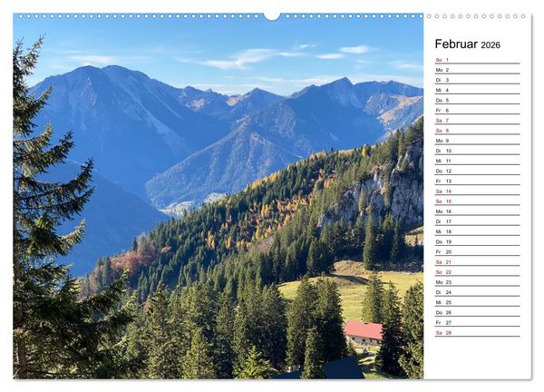 Produktbild: Alpenauszeit - Bergmomente f&uuml;rs Herz (Wandkalender 2026 DIN A2 quer), CALVENDO Monatskalender
