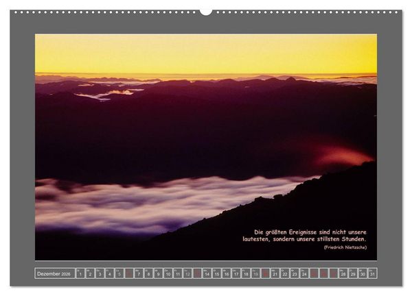 Produktbild: Naturwunder Neuseeland - in Bild und Text (Wandkalender 2026 DIN A2 quer), CALVENDO Monatskalender