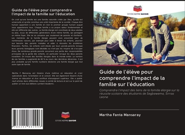 Produktbild: Guide de l'&eacute;l&egrave;ve pour comprendre l'impact de la famille sur l'&eacute;ducation