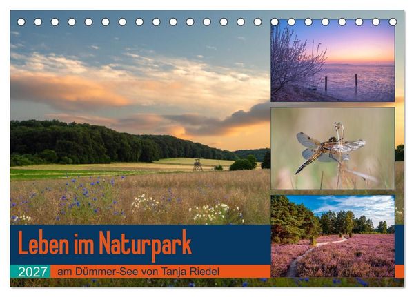 Produktbild: Leben am Naturpark um den D&uuml;mmer See (Tischkalender 2027 DIN A5 quer), CALVENDO Monatskalender