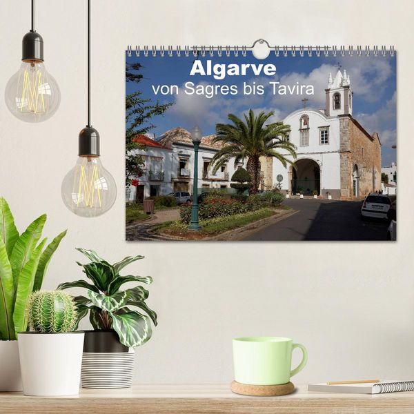 Produktbild: Algarve von Sagres bis Tavira (Wandkalender 2026 DIN A4 quer), CALVENDO Monatskalender
