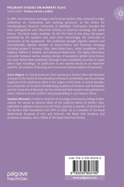 Produktbild: Civilisations, Civilising Processes and Modernity &ndash; A Debate