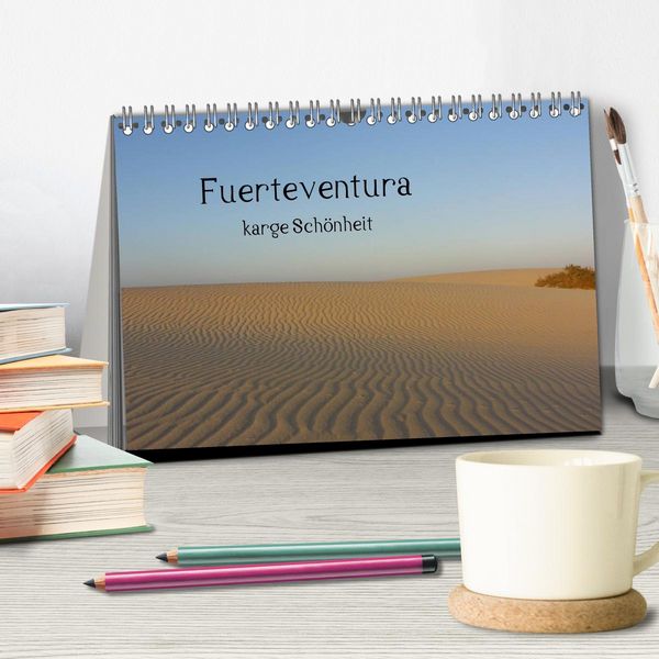 Produktbild: Fuerteventura - karge Sch&ouml;nheit (Tischkalender 2026 DIN A5 quer), CALVENDO Monatskalender