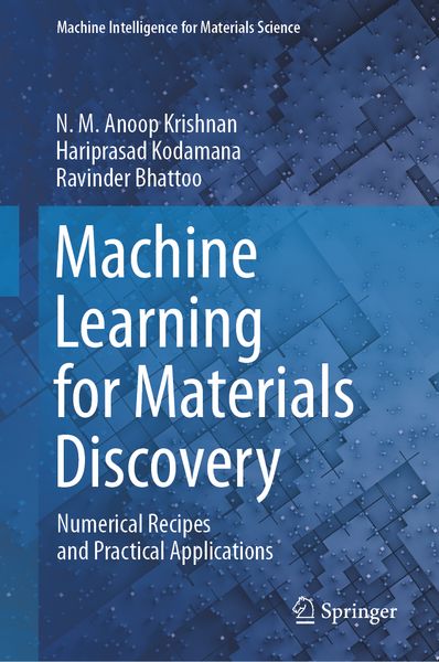 Produktbild: Machine Learning for Materials Discovery
