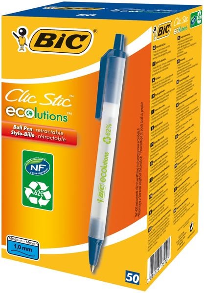 BIC 8806891 Kugelschreiber 0.4mm Schreibfarbe: Blau