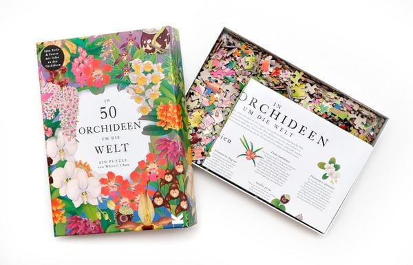 Produktbild: In 50 Orchideen um die Welt