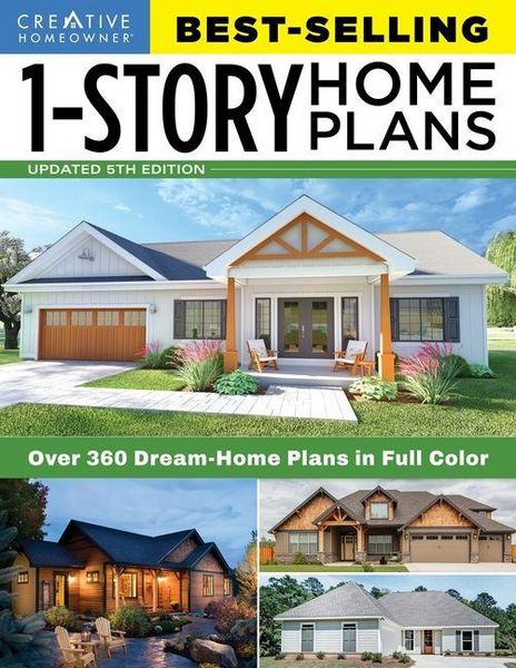Produktbild: Best-Selling 1-Story Home Plans, 5th Edition