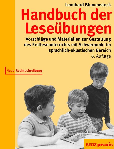 Produktbild: Handbuch der Lese&uuml;bungen