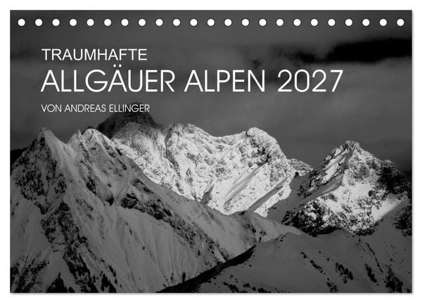 Produktbild: Traumhafte Allg&auml;uer Alpen (Tischkalender 2027 DIN A5 quer), CALVENDO Monatskalender