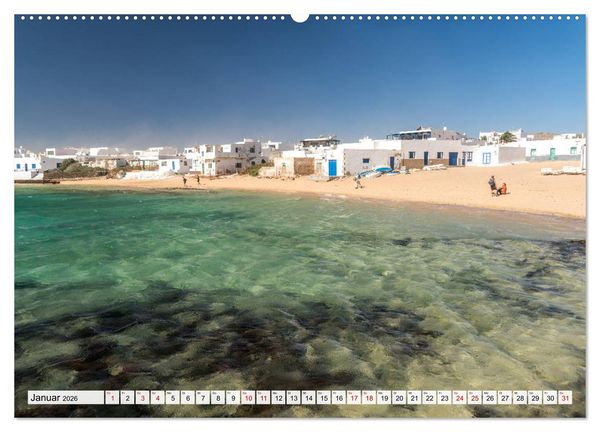 Produktbild: Kanarische Inseln - Lanzarote (hochwertiger Premium Wandkalender 2026 DIN A2 quer), Kunstdruck in Hochglanz