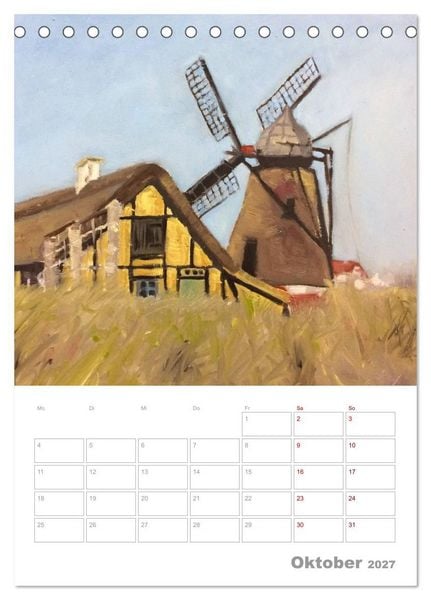 Produktbild: Malerisches Skagen (Tischkalender 2027 DIN A5 hoch), CALVENDO Monatskalender