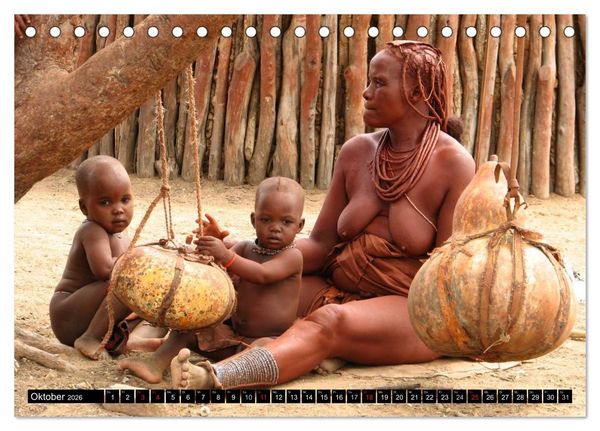 Produktbild: Faszination Afrika Himba (Tischkalender 2026 DIN A5 quer), CALVENDO Monatskalender