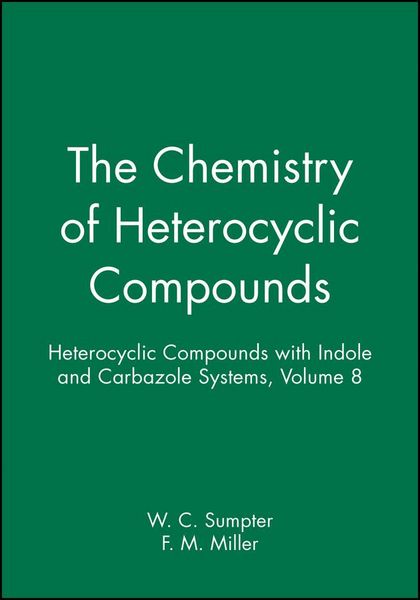 Produktbild: Heterocyclic Compounds with Indole and Carbazole Systems, Volume 8