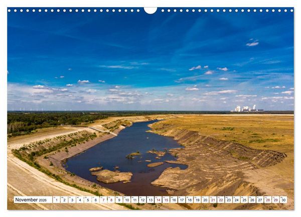 Produktbild: Ostbrandenburg von oben (Wandkalender 2026 DIN A3 quer), CALVENDO Monatskalender