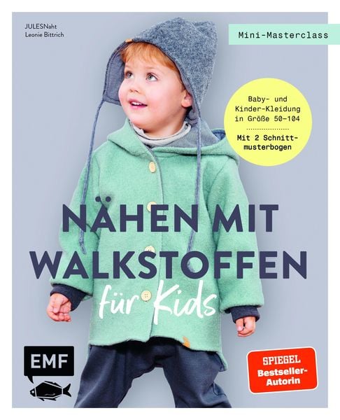 Produktbild: Mini-Masterclass - N&auml;hen mit Walkstoffen f&uuml;r Kids