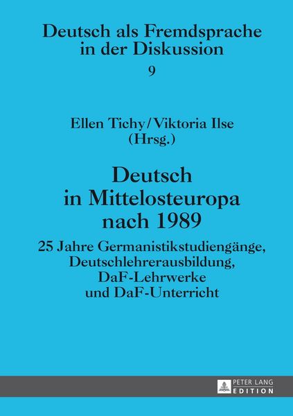 Produktbild: Deutsch in Mittelosteuropa nach 1989