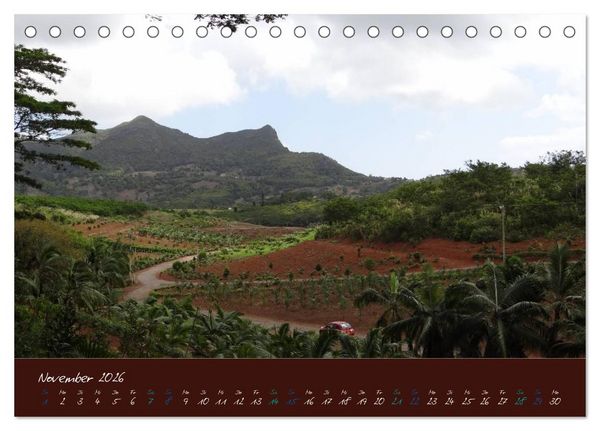 Produktbild: Indische Perle - Mauritius (Tischkalender 2026 DIN A5 quer), CALVENDO Monatskalender