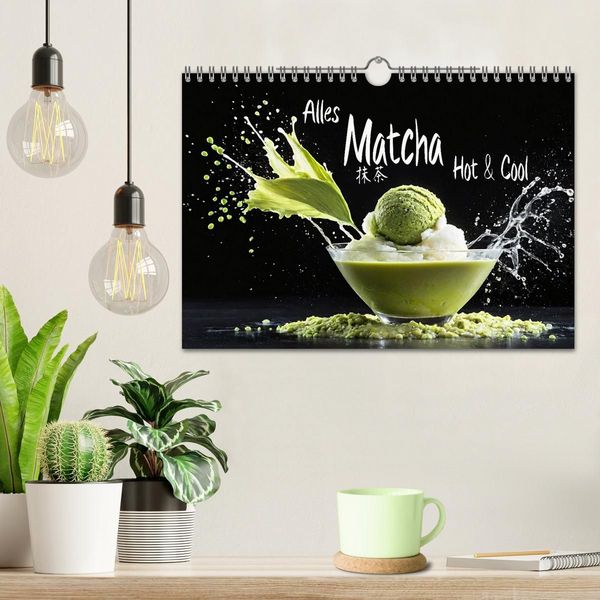 Produktbild: Alles Matcha - Hot und Cool (Wandkalender 2027 DIN A4 quer), CALVENDO Monatskalender