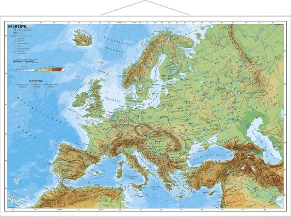 Produktbild: Europa physisch im Miniformat