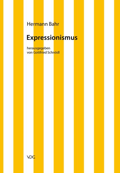Produktbild: Hermann Bahr / Expressionismus