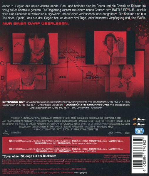 Produktbild: Battle Royale - Extended Cut & Kinofassung