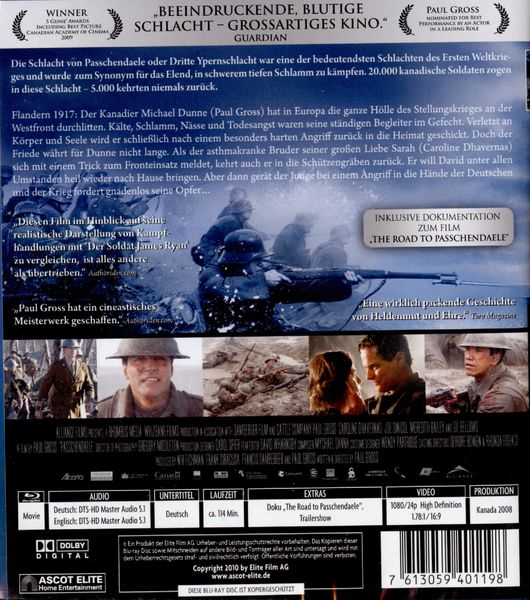 Produktbild: Das Feld der Ehre - Passchendaele
