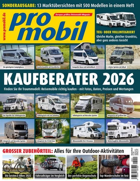 Promobil 13. Ausgabe promobil, Taschenbuch von , Motorbuch Verlag, 978-3-613-32235-6